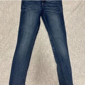 Express Dark Blue Skinny Jeans